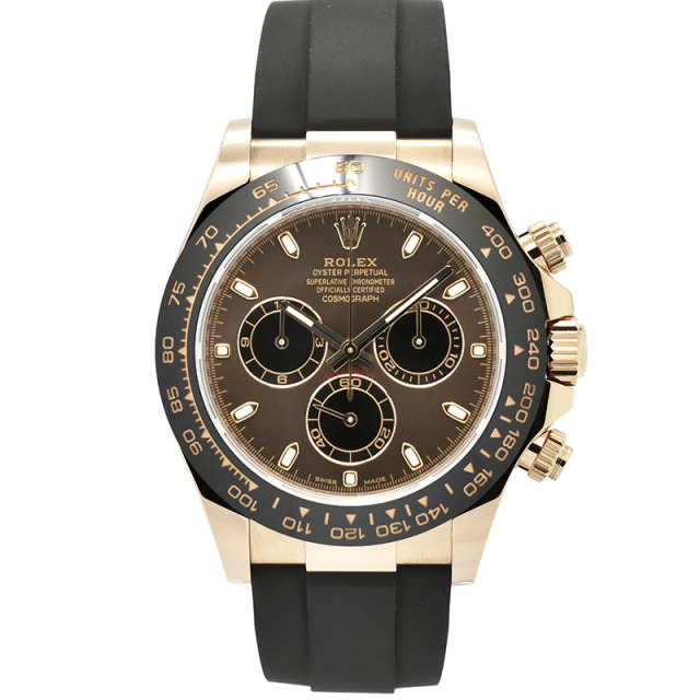 ロレックス　ROLEX　デイトナ　Ref.116515LN　18KERG　セラミックベゼル　40mm　チョコレート/ブラック　オイスターフレックス　USED　中古