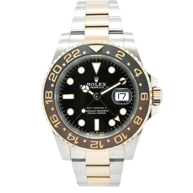 ロレックス　ROLEX　GMTマスター2　126711CHNR　ブラウン/ブラックベゼル　40mm　USED　中古