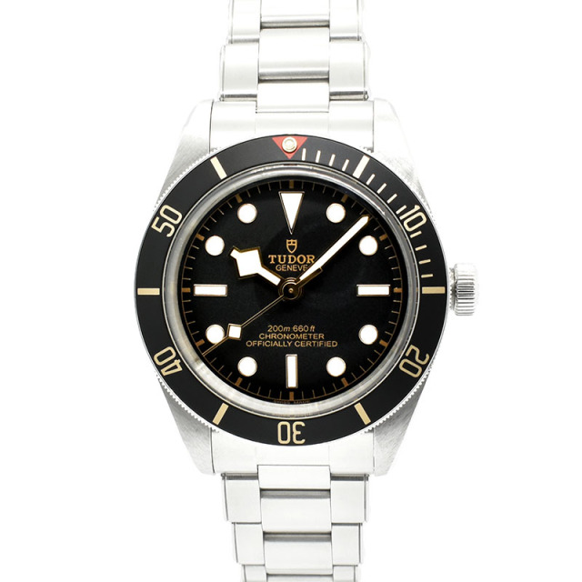 チューダー(チュードル)　TUDOR　ヘリテージ ブラックベイ フィフティエイト　79030N　39mm　ブラック　USED　中古