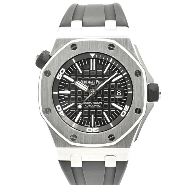 オーデマ・ピゲ　AUDEMARS PIGUET　ロイヤルオーク オフショアダイバー　15703ST.OO.A002CA.01　ブラック　SS　42mm　USED　中古