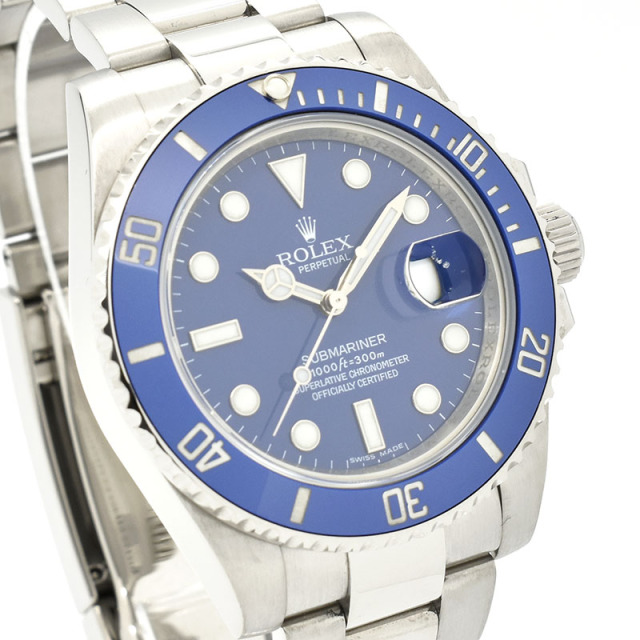 ロレックス ROLEX サブマリーナデイト 116619LB 18KWG ブルー
