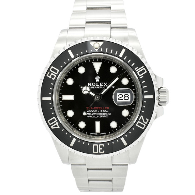 ロレックス　ROLEX　シードゥエラー　126600　クラウン無し　MK1ダイヤル　43mm　ブラック　USED　中古