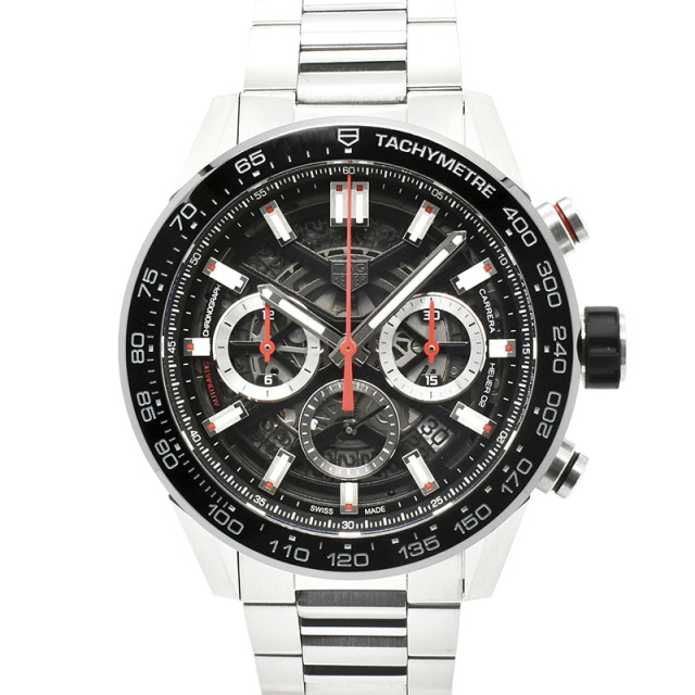 タグホイヤー　TAG HEUER　カレラ キャリバーホイヤー02　CBG2A10.BA0654　45mm　USED　中古