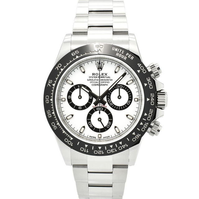 ロレックス　ROLEX　コスモグラフ　デイトナ　Ref.116500LN　ホワイト　セラミックベゼル　新品アウトレット