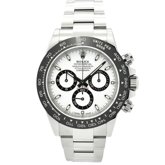 ロレックス　ROLEX　コスモグラフ　デイトナ　Ref.116500LN　ホワイト　セラミックベゼル　新品アウトレット