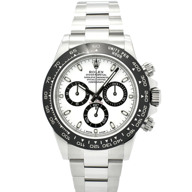 ロレックス　ROLEX　コスモグラフ デイトナ　Ref.116500LN　ホワイト　セラミックベゼル　USED　中古