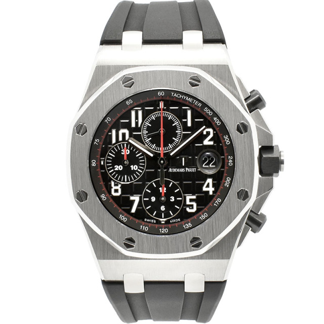 オーデマ・ピゲ　AUDEMARS PIGUET　ロイヤルオーク オフショア クロノグラフ　26470ST.OO.A101CR.01　ブラック　42mm　USED　中古