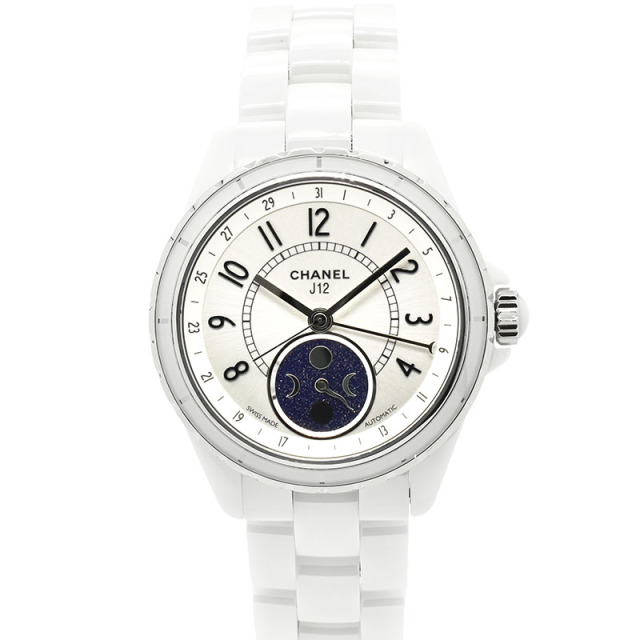シャネル　CHANEL　J12 ファーズ ドゥ リュヌ　H3404　ムーンフェイズ　38mm　USED　中古
