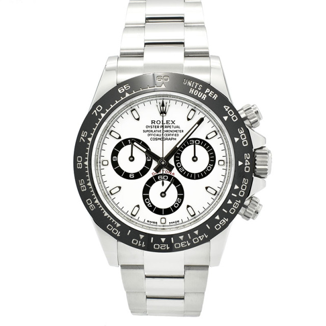 ロレックス　ROLEX　コスモグラフ　デイトナ　Ref.116500LN　ホワイト　セラミックベゼル　USED　中古