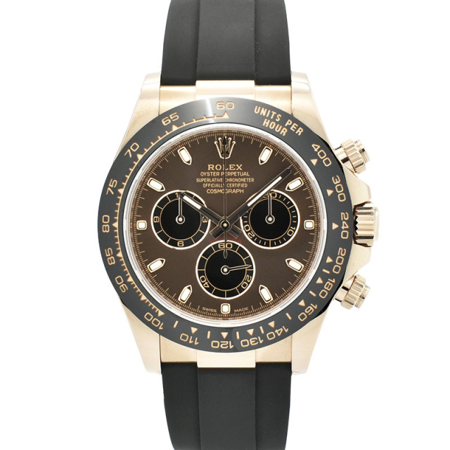 ロレックス　ROLEX　デイトナ　Ref.116515LN　18KERG　セラミックベゼル　40mm　チョコレート/ブラック　オイスターフレックス　USED　中古