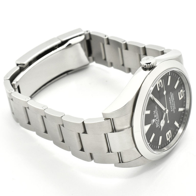 ROLEX エクスプローラー 214270後期 鏡面バックル美中古 ROLEX エクスプローラー 214270後期 鏡面バックル美中古