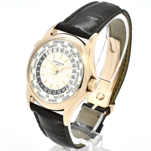 パテックフィリップ PATEK PHILIPPE ワールドタイム 5110R-001 37mm 18KRG USED 中古