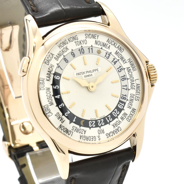 パテックフィリップ PATEK PHILIPPE ワールドタイム 5110R-001 37mm 18KRG USED 中古