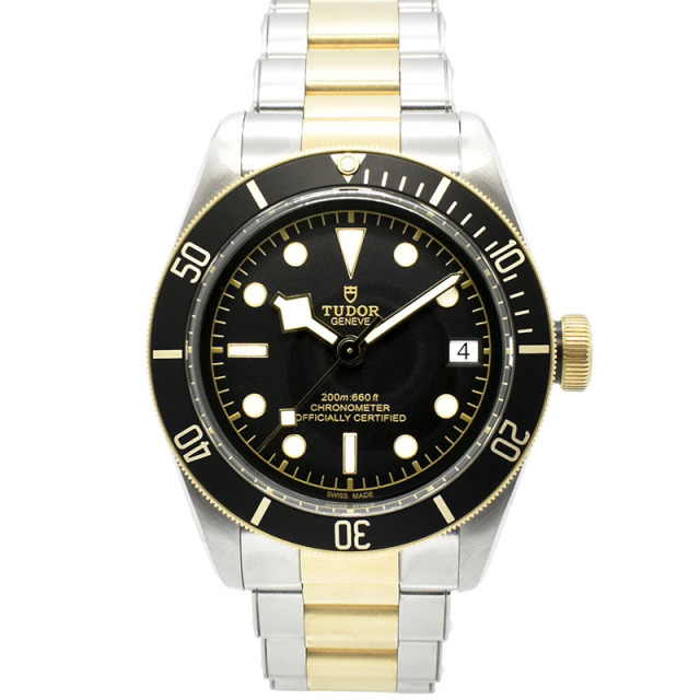 チューダー(チュードル)　TUDOR　ヘリテージ ブラックベイ コンビ　79733N　ブラック　41mm　USED　中古