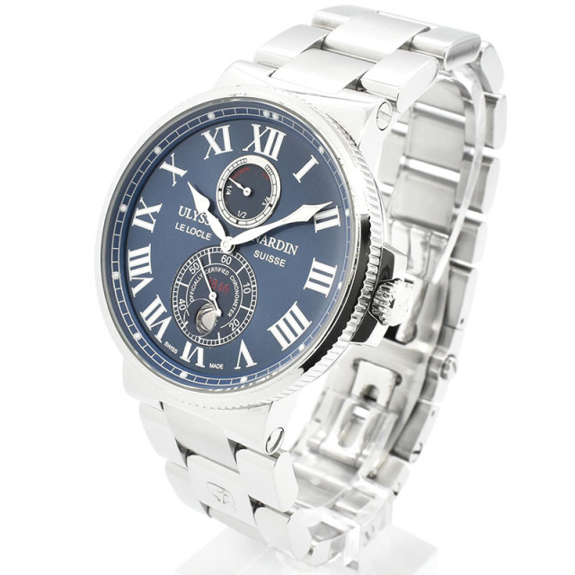 ユリス ナルダン ULYSSE NARDIN マリーン クロノメーター 263-67