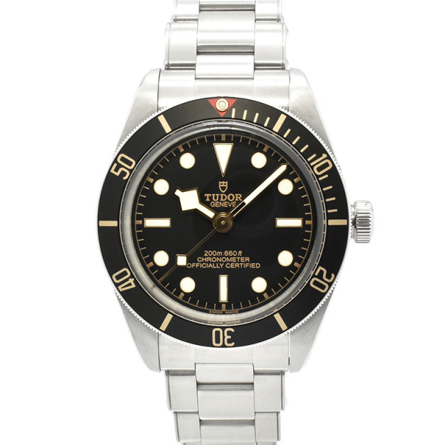 チューダー(チュードル)　TUDOR　ヘリテージ ブラックベイ フィフティエイト　79030N　39mm　ブラック　USED　中古