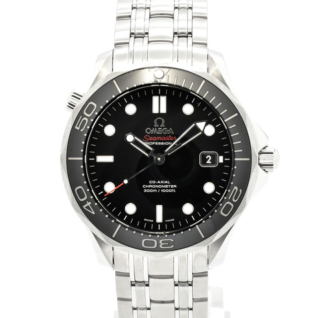 オメガ　OMEGA　シーマスター300 コーアクシャル　212.30.41.20.01.003　ブラック　41mm　USED　中古