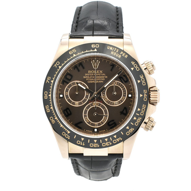 ロレックス　ROLEX　デイトナ　Ref.116515LN　18KERG　40mm　チョコレートブラウン　USED　中古