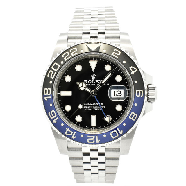 ロレックス　ROLEX　GMTマスター2　126710BLNR　ブルー/ブラックベゼル　40mm　USED　中古