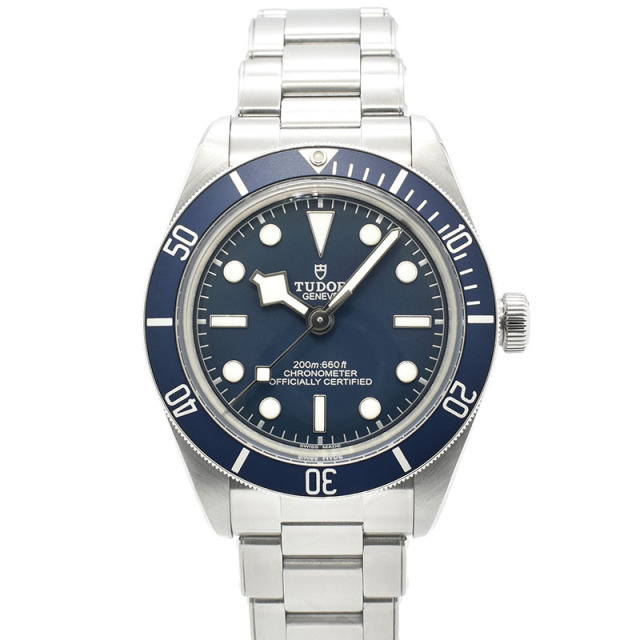 チューダー(チュードル)　TUDOR　ヘリテージ ブラックベイ フィフティエイト　79030B　39mm　ブルー　USED　中古