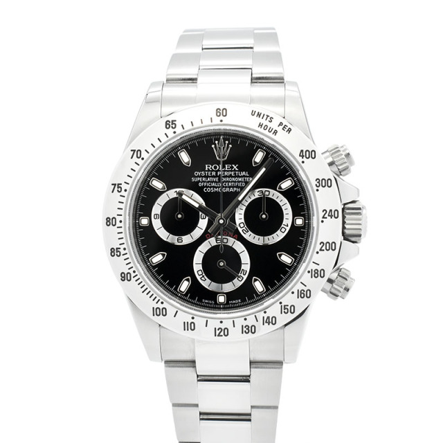 ロレックス　ROLEX　デイトナ　116520　ブラック　ランダム番　USED　中古