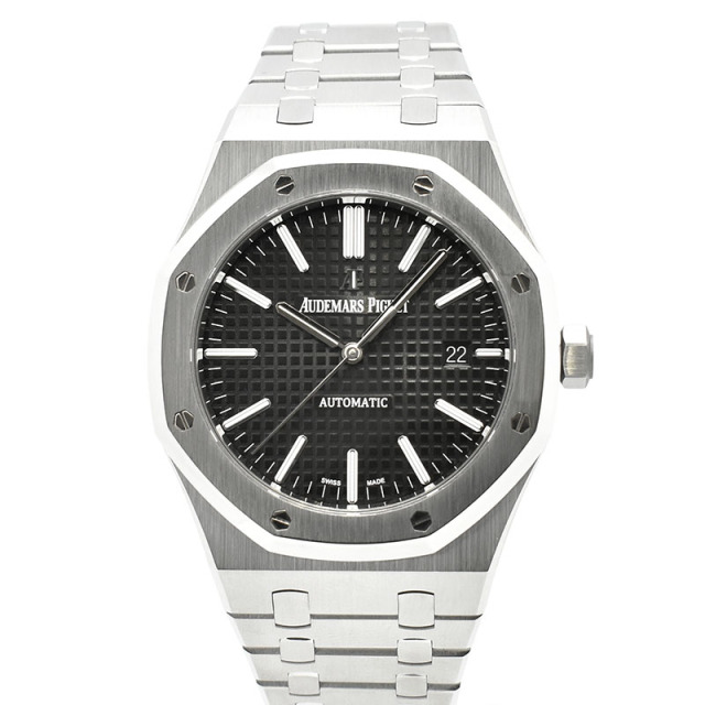 オーデマ・ピゲ　AUDEMARS PIGUET　ロイヤルオーク　15400ST.OO.1220ST.01　41mm　ブラック　USED　中古