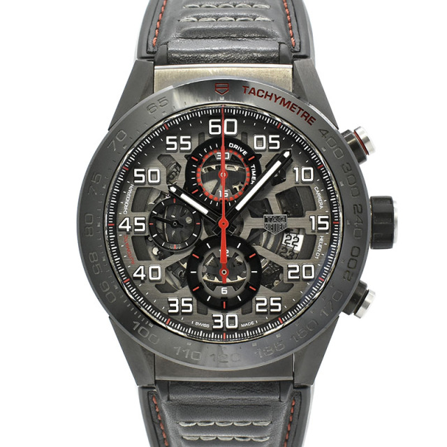 タグホイヤー　TAG HEUER　カレラ キャリバー ホイヤー01　CAR2A1H.FT6101　45mm　PVD　USED　中古