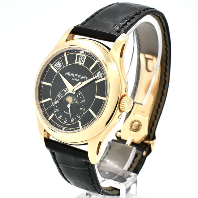 パテックフィリップ PATEK PHILIPPE コンプリケーション アニュアルカレンダー ティファニーダブルネーム 5205R-010 40mm 18KRG USED 中古