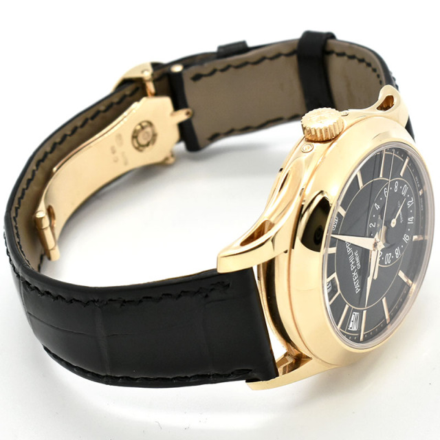 パテックフィリップ PATEK PHILIPPE コンプリケーション アニュアルカレンダー ティファニーダブルネーム 5205R-010 40mm 18KRG USED 中古