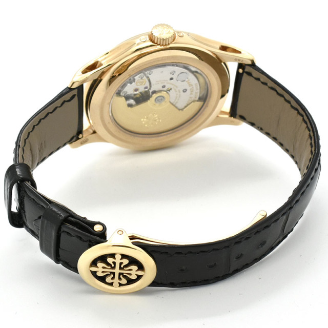 パテックフィリップ PATEK PHILIPPE コンプリケーション アニュアルカレンダー ティファニーダブルネーム 5205R-010 40mm 18KRG USED 中古