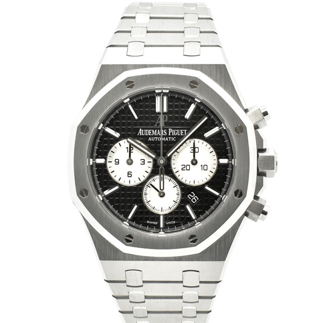 オーデマ・ピゲ　AUDEMARS PIGUET　ロイヤルオーク クロノグラフ　26331ST.OO.1220ST.02　SS　41mm　ブラック/シルバー　USED　中古