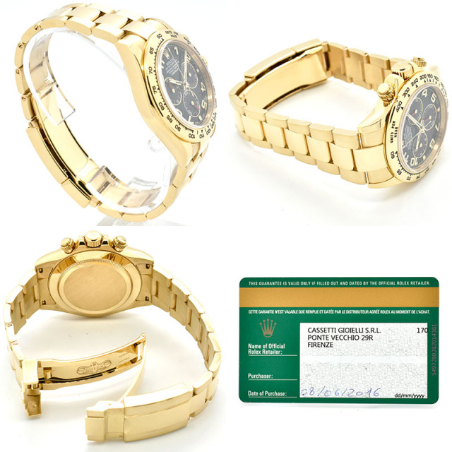 ロレックス ROLEX コスモグラフ デイトナ Ref.116508 ブルー 18KYG