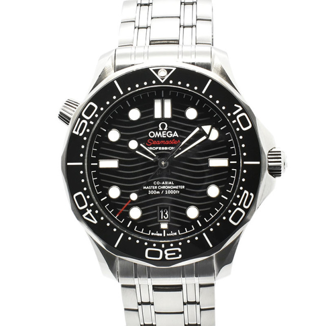 オメガ　OMEGA　シーマスター300 コーアクシャル マスタークロノメーター　210.30.42.20.01.001　ブラック　42mm　USED　中古