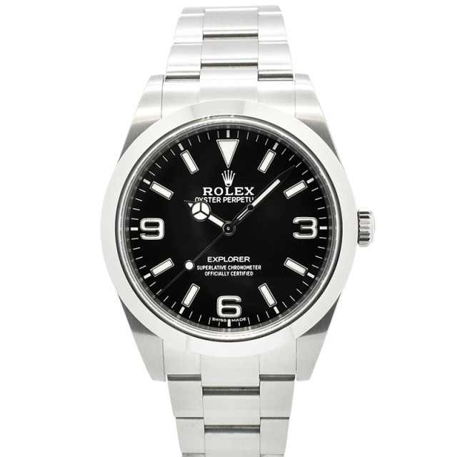 ロレックス　ROLEX　エクスプローラー1　Ref.214270　39mm　クロマライト　USED　中古