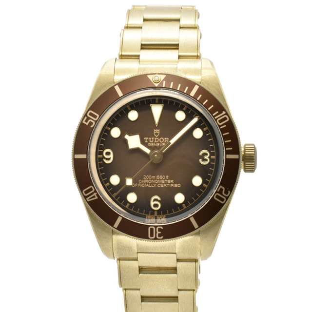 チューダー(チュードル)　TUDOR　ヘリテージ ブラックベイ フィフティエイト ブロンズ　79012M　39mm　ブラウン　未使用品