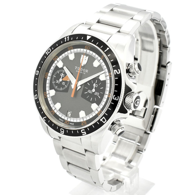 チューダー(チュードル) TUDOR ヘリテージ クロノグラフ 70330N 42mm グレー USED 中古