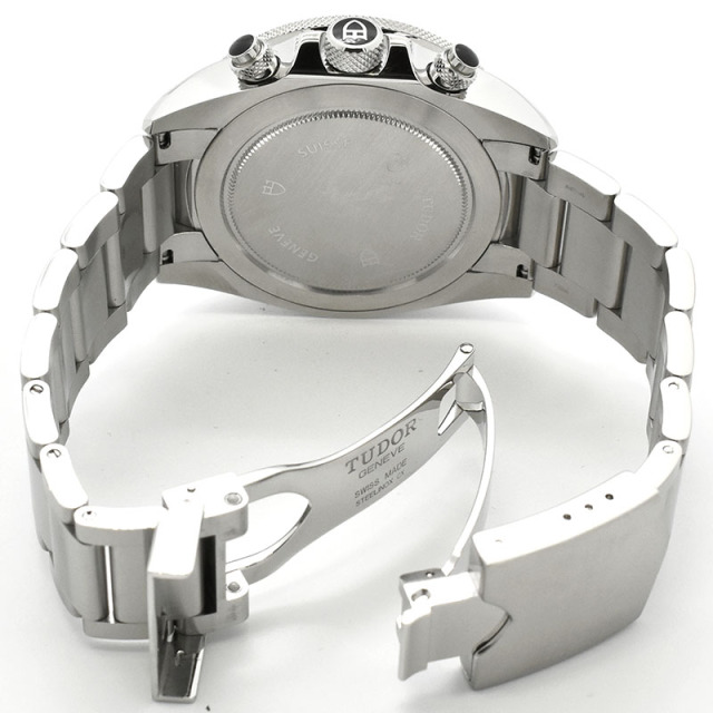 チューダー(チュードル) TUDOR ヘリテージ クロノグラフ 70330N 42mm グレー USED 中古