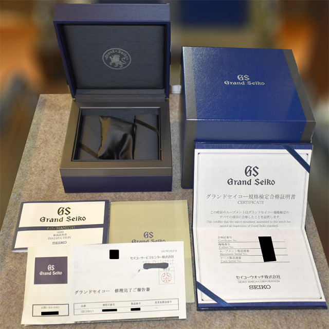 【めるお】 グランドセイコー 保証書 箱 Grand Seiko - グランドセイコー GRAND SEIKO 箱 ケース
