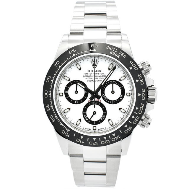 ロレックス　ROLEX　コスモグラフ　デイトナ　Ref.116500LN　ホワイト　セラミックベゼル　USED　中古