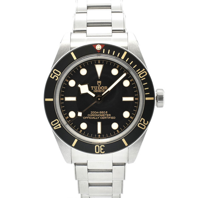 チューダー(チュードル)　TUDOR　ヘリテージ ブラックベイ フィフティエイト　79030N　39mm　ブラック　USED　中古