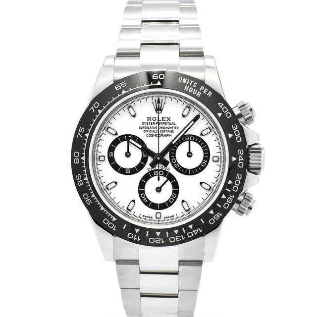 ロレックス　ROLEX　コスモグラフ　デイトナ　Ref.116500LN　ホワイト　セラミックベゼル　USED　中古
