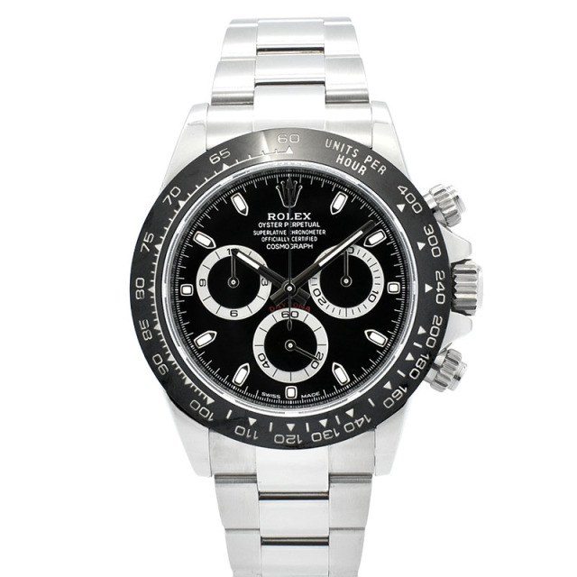 ロレックス　ROLEX　コスモグラフ デイトナ　Ref.116500LN　ブラック　セラミックベゼル　USED　中古