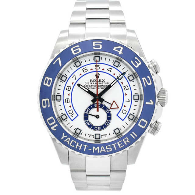 ロレックス　ROLEX　ヨットマスター2　Ref.116680　SS　44mm　ホワイト　USED　中古
