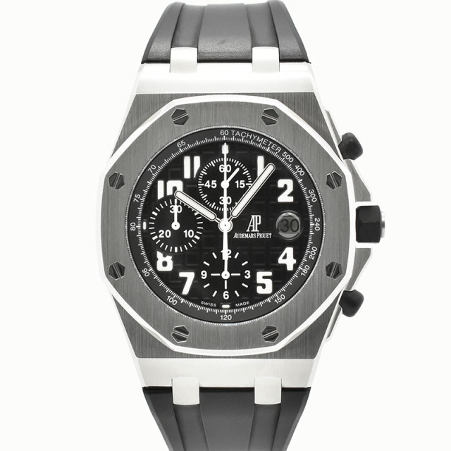 オーデマ・ピゲ　AUDEMARS PIGUET　ロイヤルオーク オフショア クロノグラフ　26020ST.OO.D001IN.01　自動巻き　42mm　USED　中古