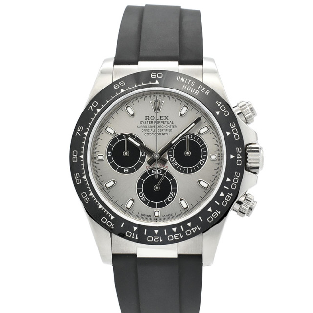 ロレックス　ROLEX　デイトナ　116519LN　スチール/ブラック　オイスターフレックス　18KWG　USED　中古