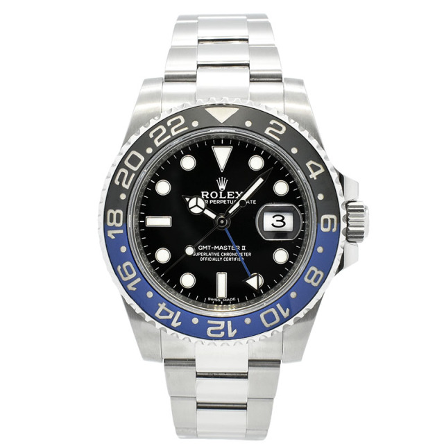 ロレックス　ROLEX　GMTマスター2　116710BLNR　40mm　青黒ベゼル　USED　中古