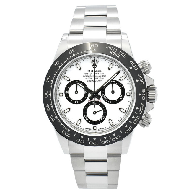 ロレックス　ROLEX　コスモグラフ デイトナ　Ref.116500LN　ホワイト　セラミックベゼル　未使用品