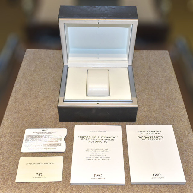 IWC ポートフィノ IW356506 SS 40mm ブラック USED 中古