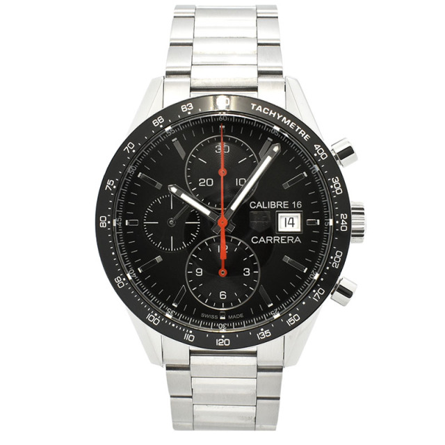 タグホイヤー　TAG HEUER　カレラタキメーター クロノグラフ キャリバー16　CV201AK.BA0727　41mm　USED　中古