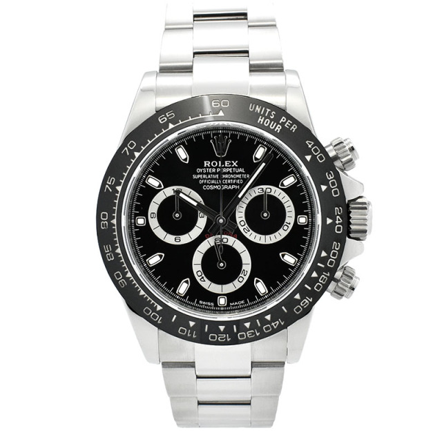 ロレックス　ROLEX　コスモグラフ デイトナ　Ref.116500LN　ブラック　セラミックベゼル　USED　中古